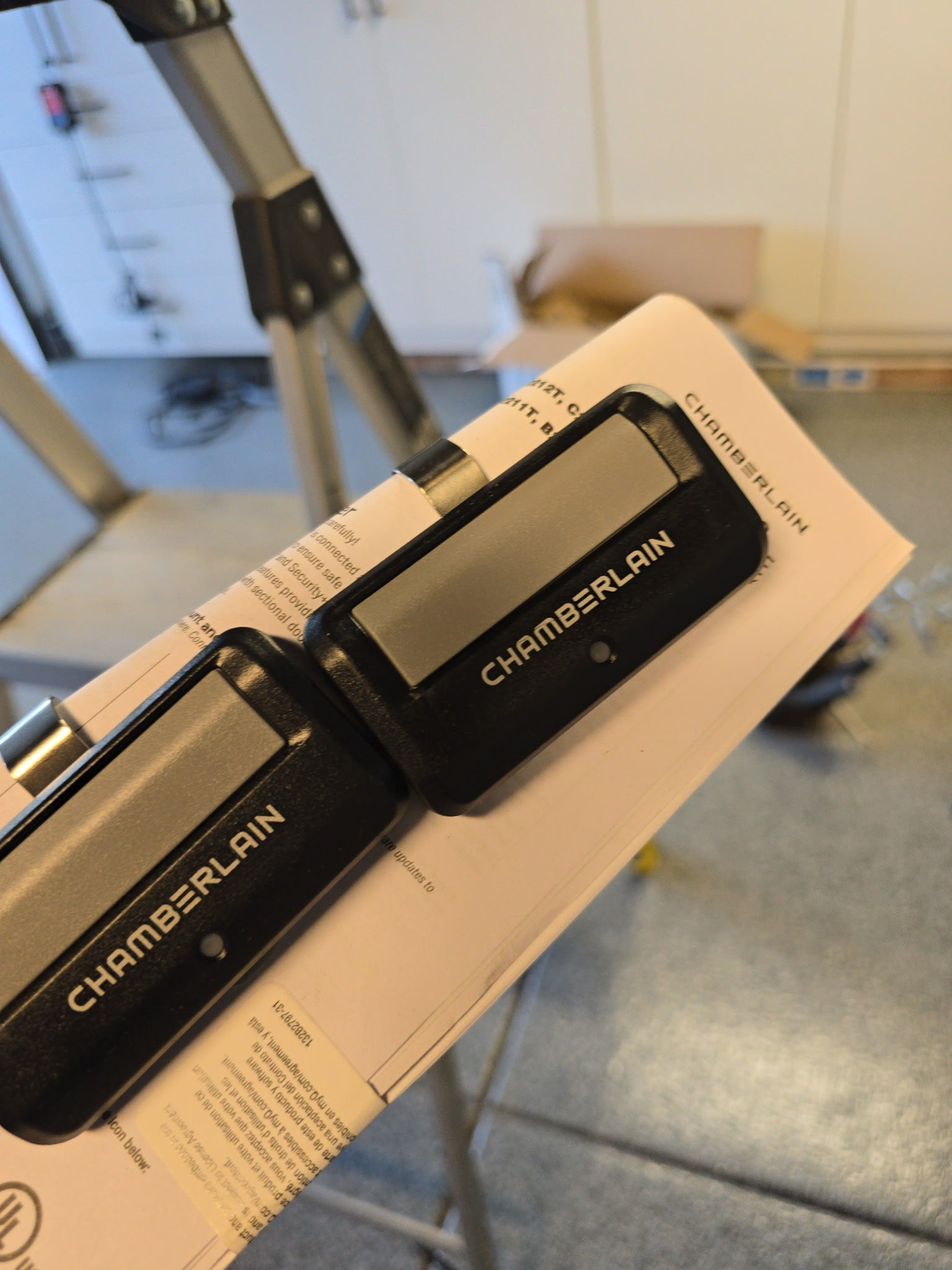 Residential garage door repair scene for a Santa Clarita area home