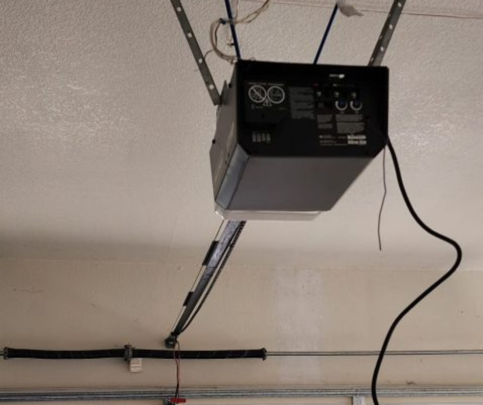 Garage door opener repair near Santa Clarita for a residential garage door