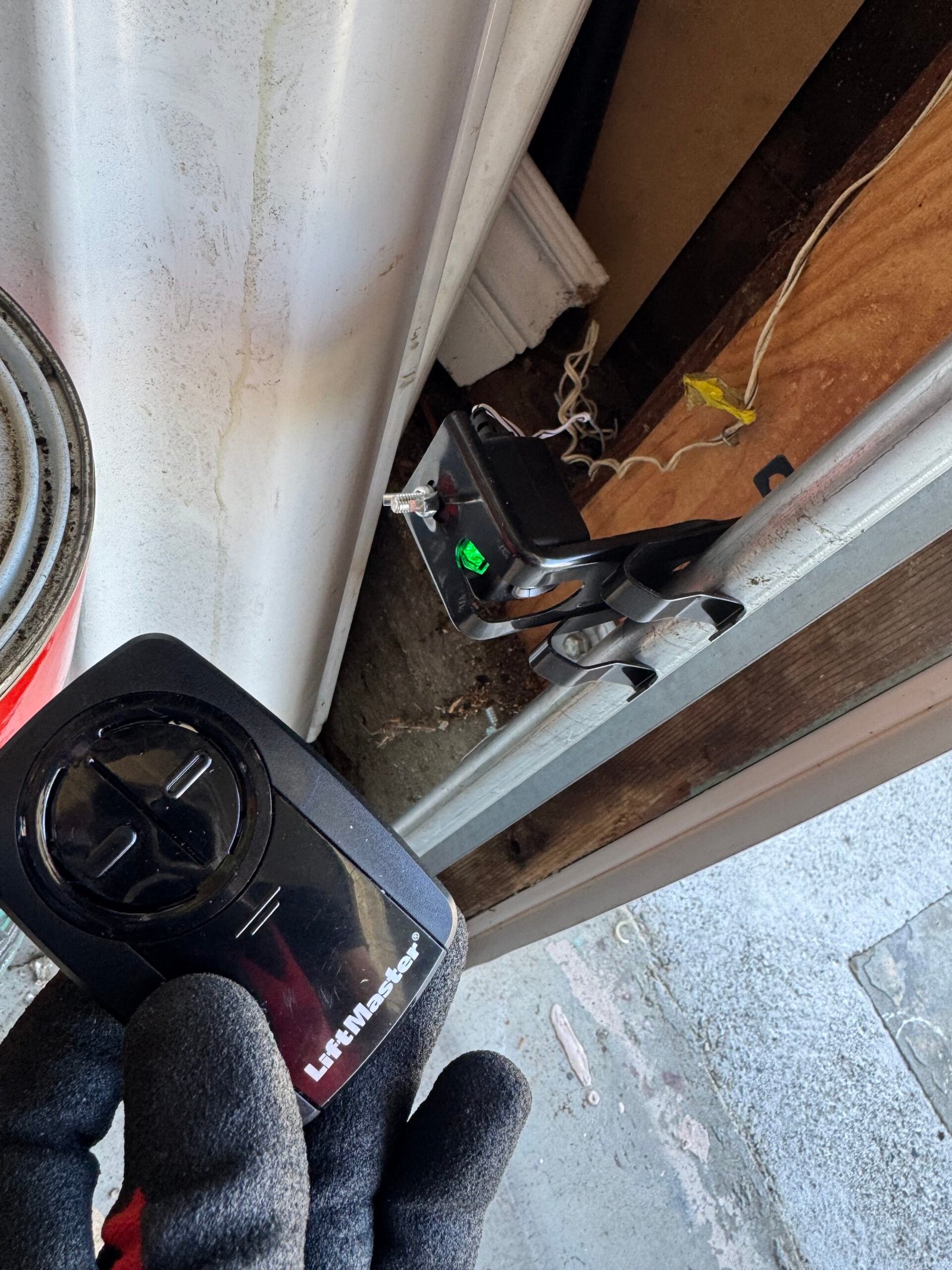 Residential garage door service for a home near Santa Clarita Valley