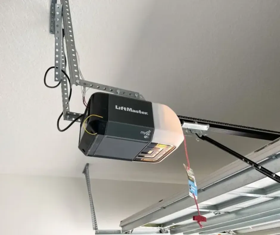 Garage door opener service for a residential garage door near Stevenson Ranch and Santa Clarita