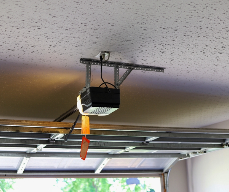 Garage door opener service for a residential garage door in Santa Clarita