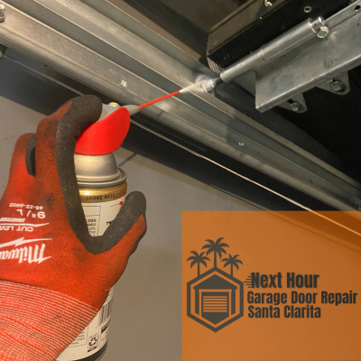 Garage door tune-up service to prevent off-track garage door Santa Clarita CA