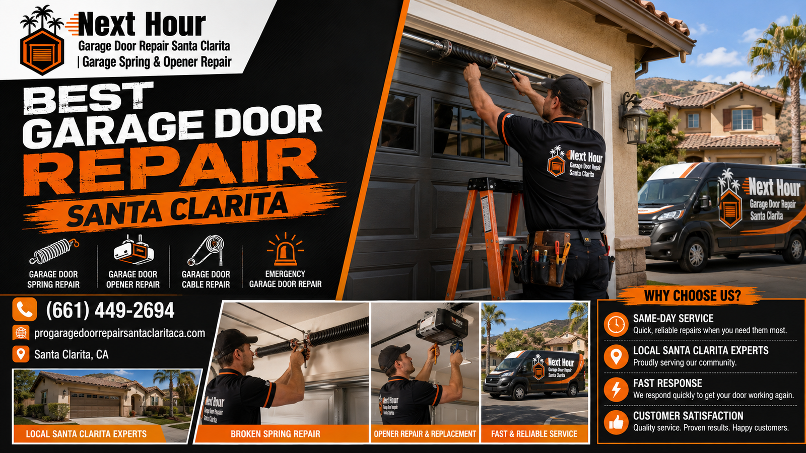Guide to choosing the best garage door repair company in Santa Clarita for residential service